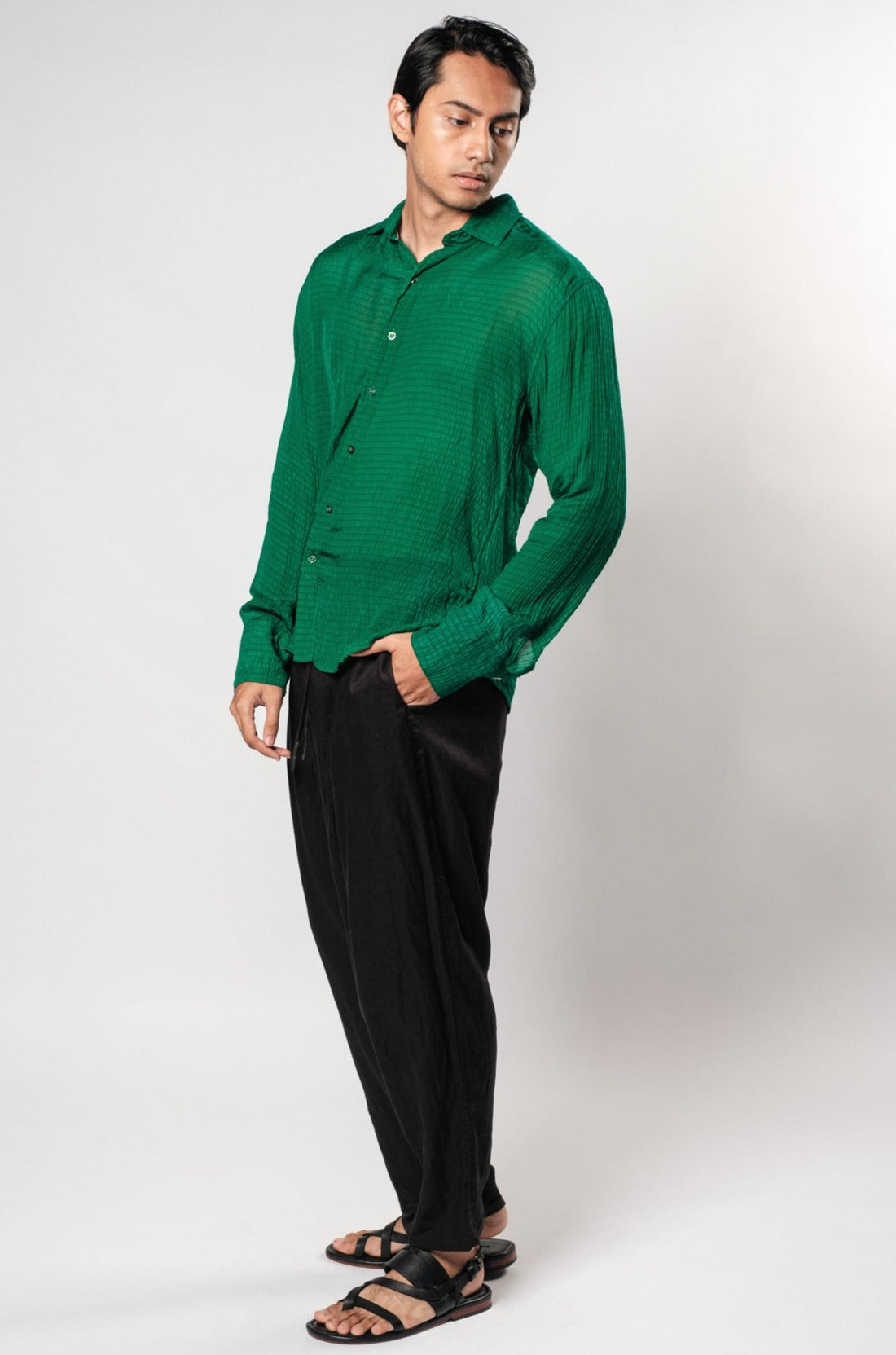 Pantalon en lin Bruni