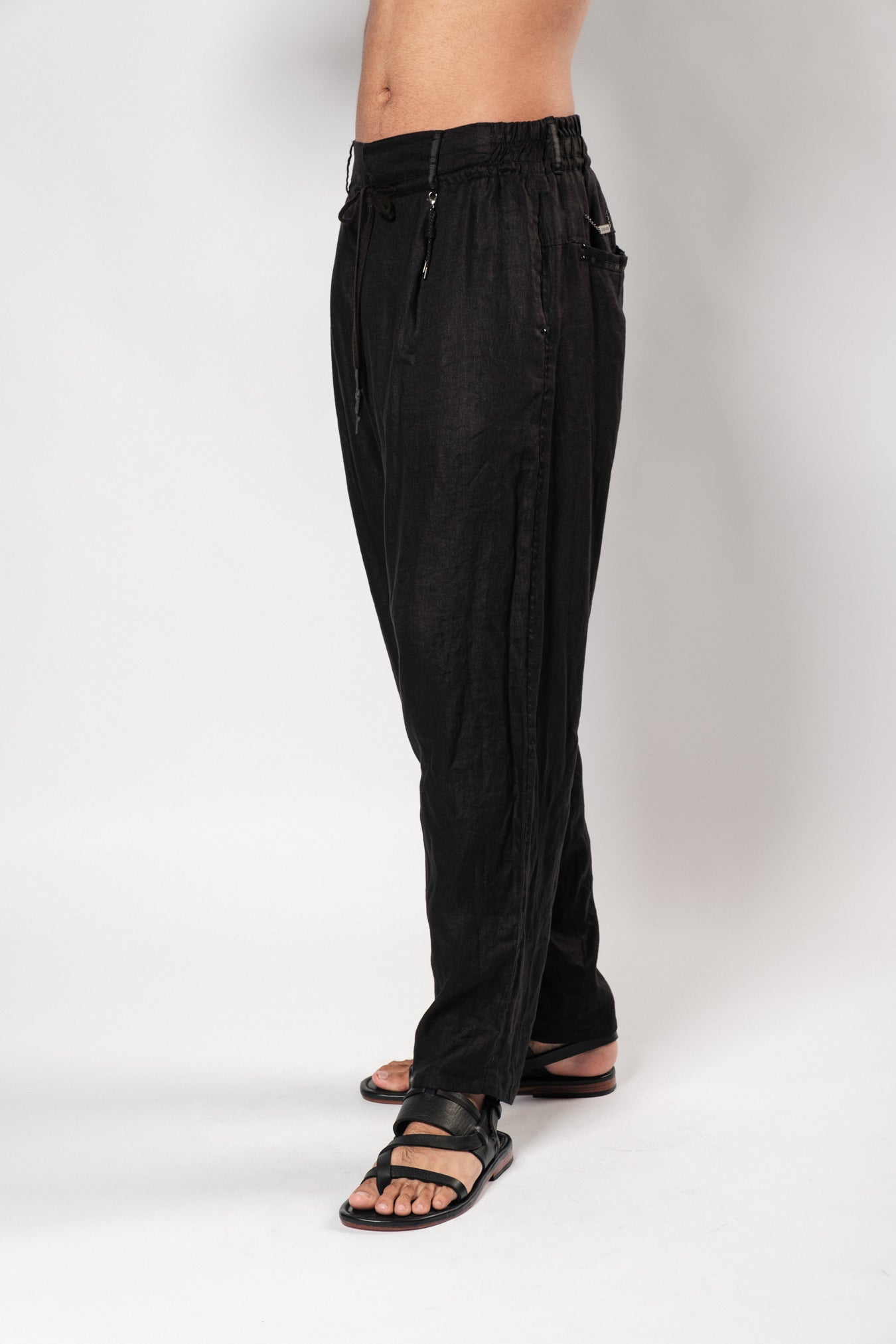 Pantalon en lin Bruni