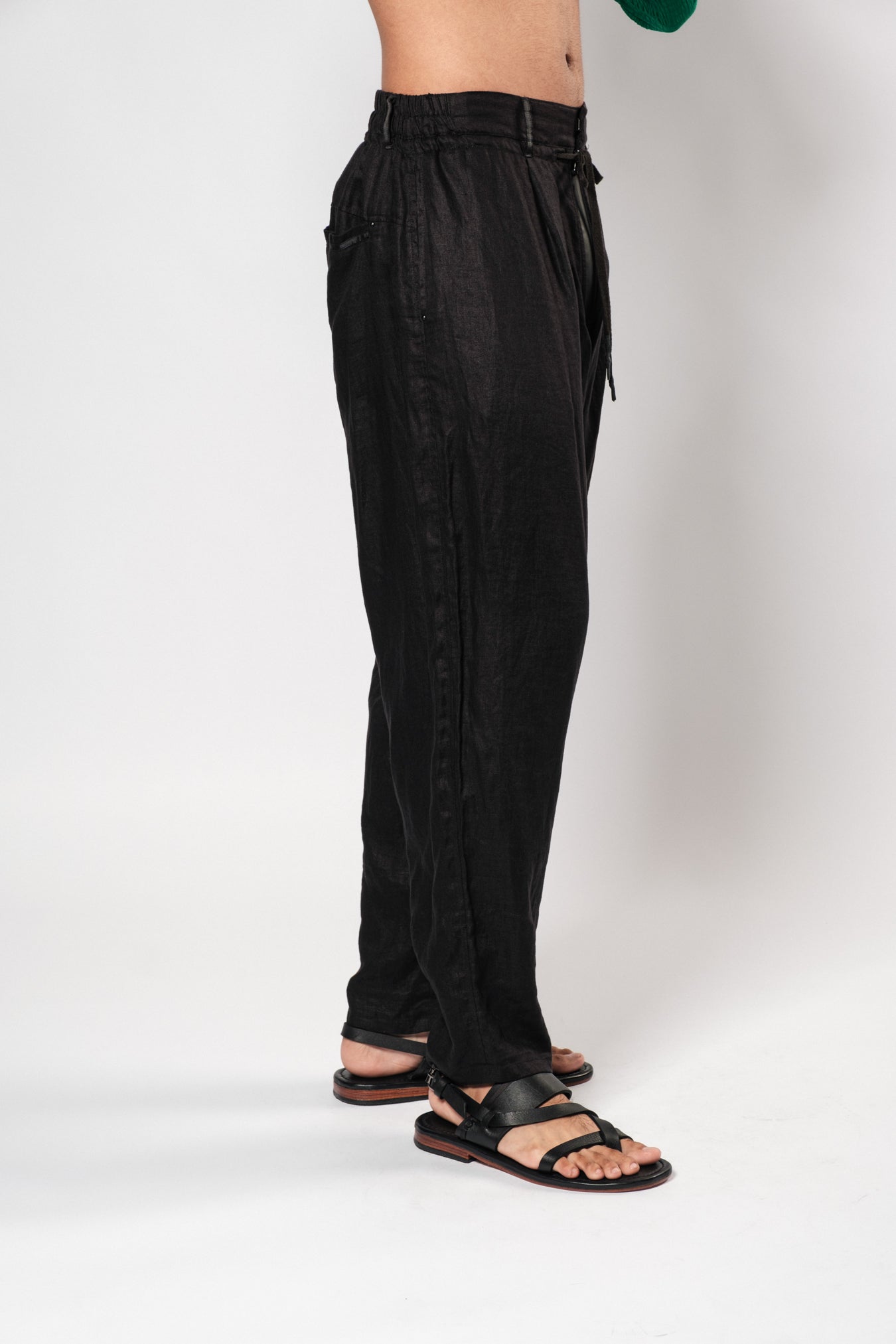 Pantalon en lin Bruni