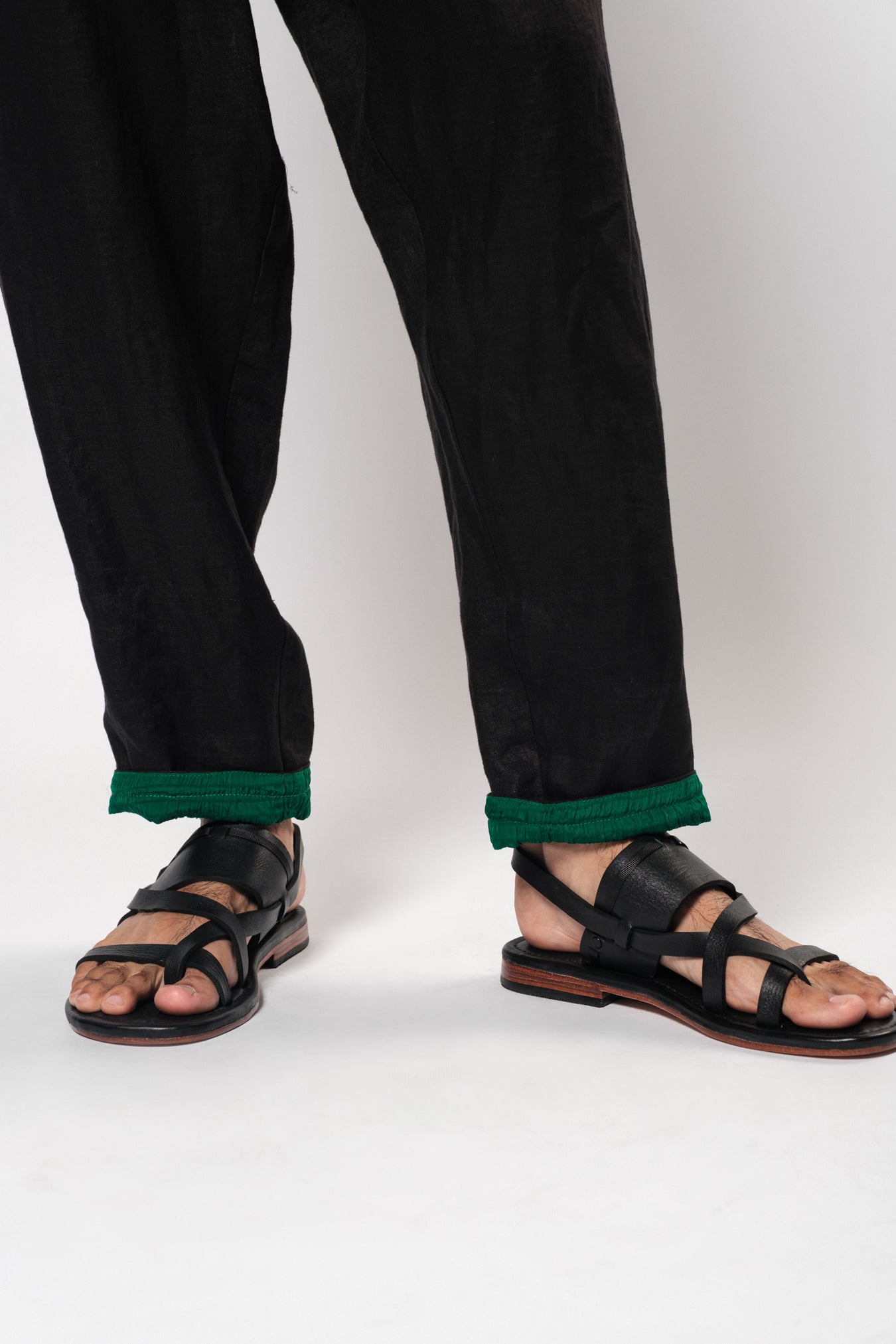 Pantalon en lin Bruni