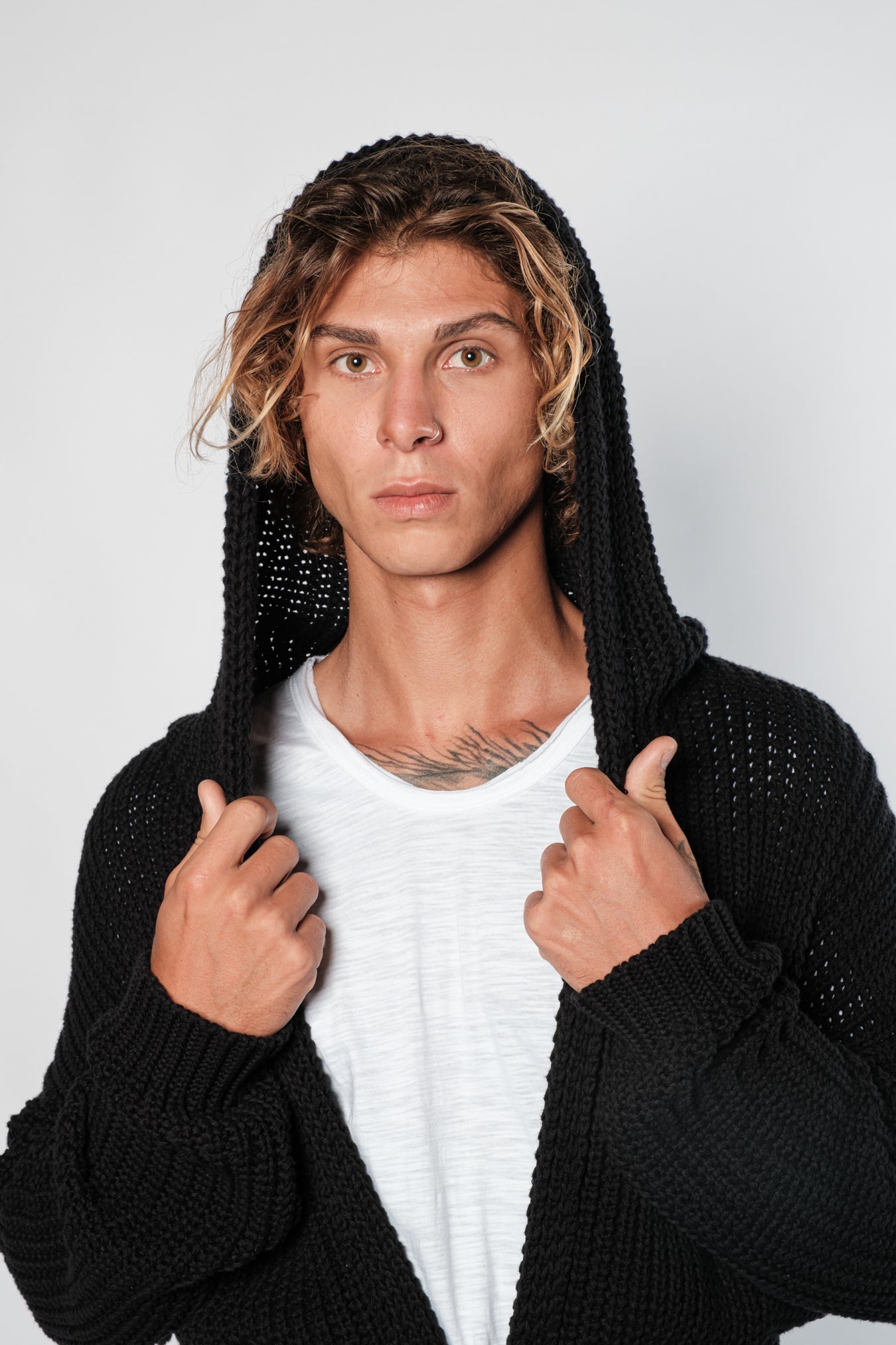 Veste en laine Shakra