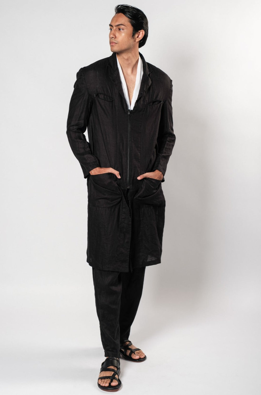 Veste en lin Essauoira