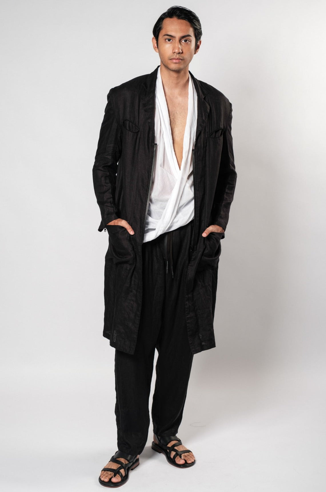 Veste en lin Essauoira