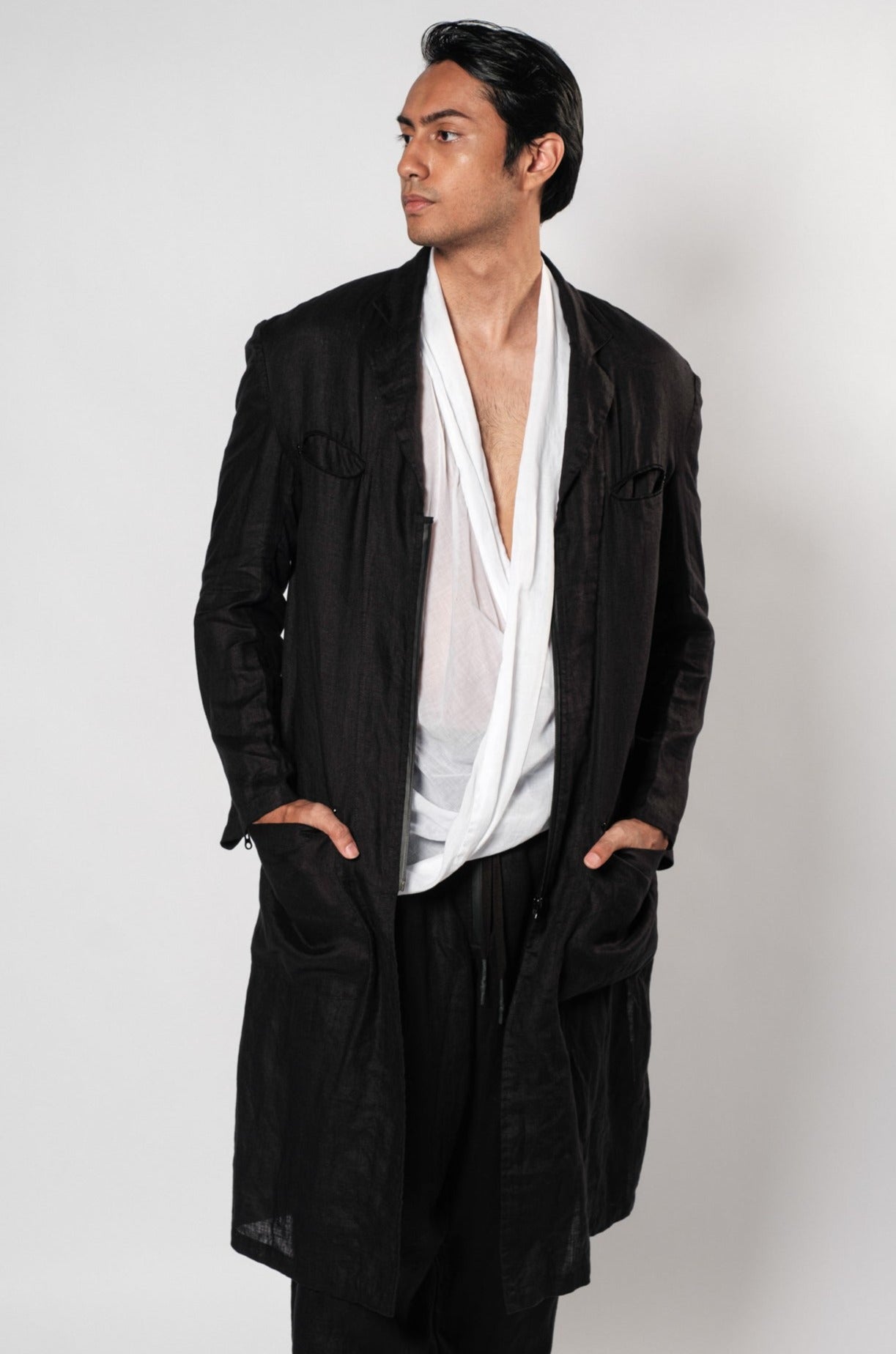 Veste en lin Essauoira