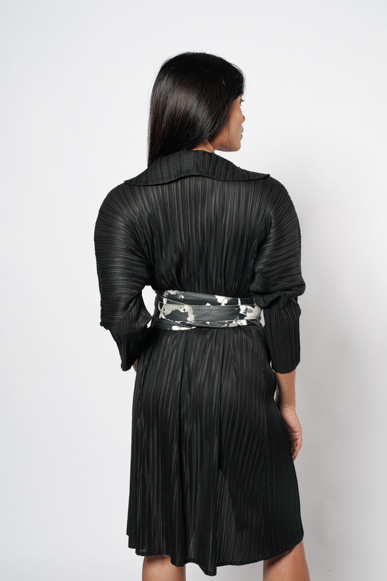 Panji Woman Printed Leather Belt