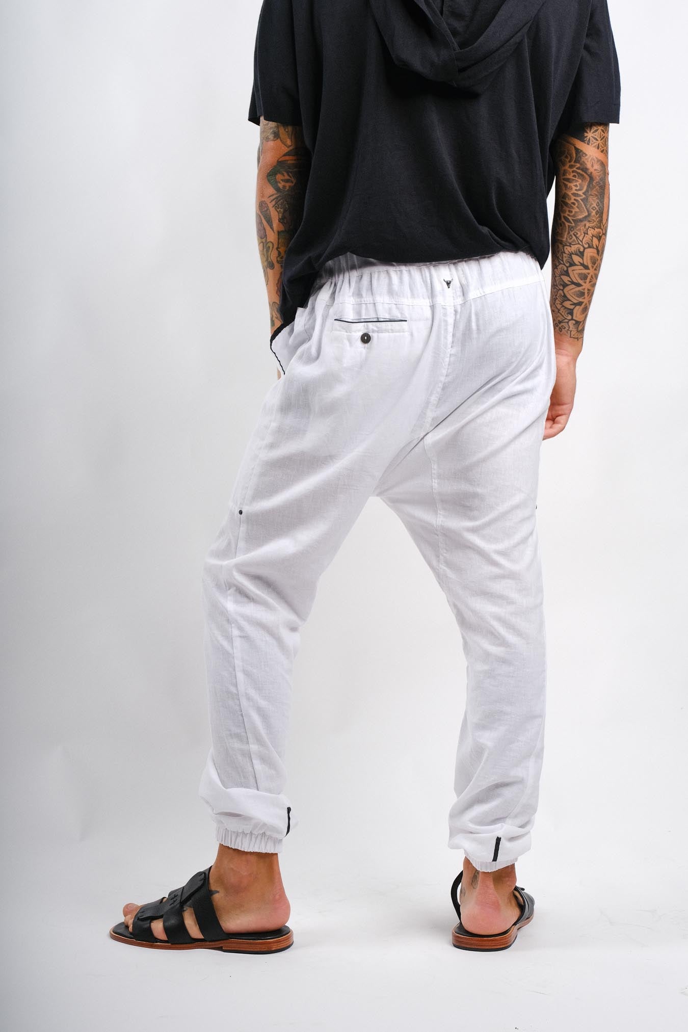Alpha Linen Pant - Gingersnap Bali