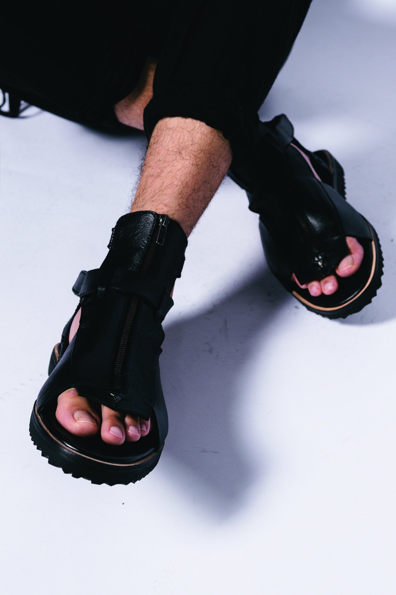 Homere Leather Sandal - Gingersnap Bali