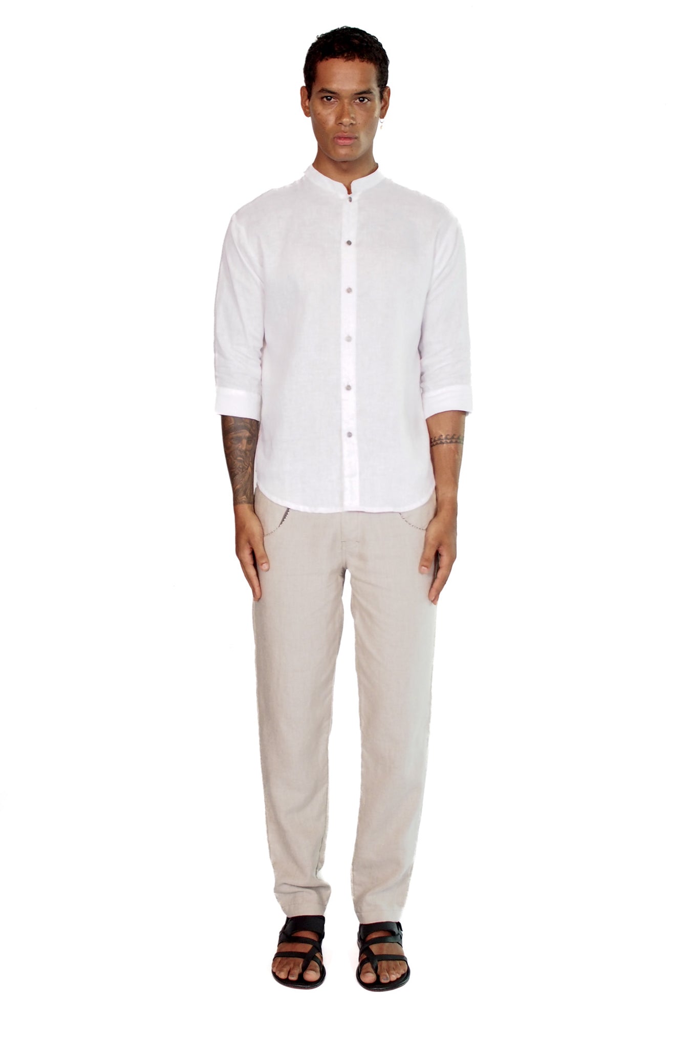 Chemise en lin Clovis