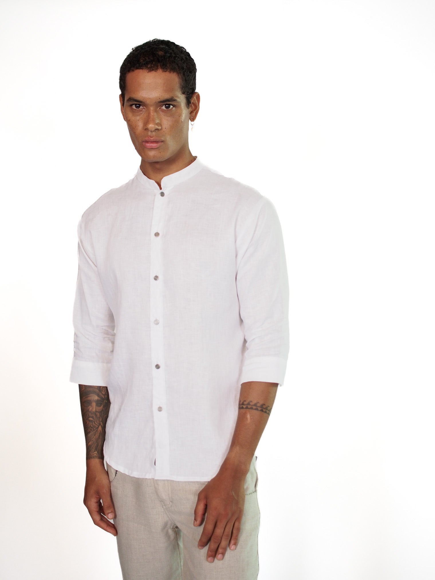 Chemise en lin Clovis