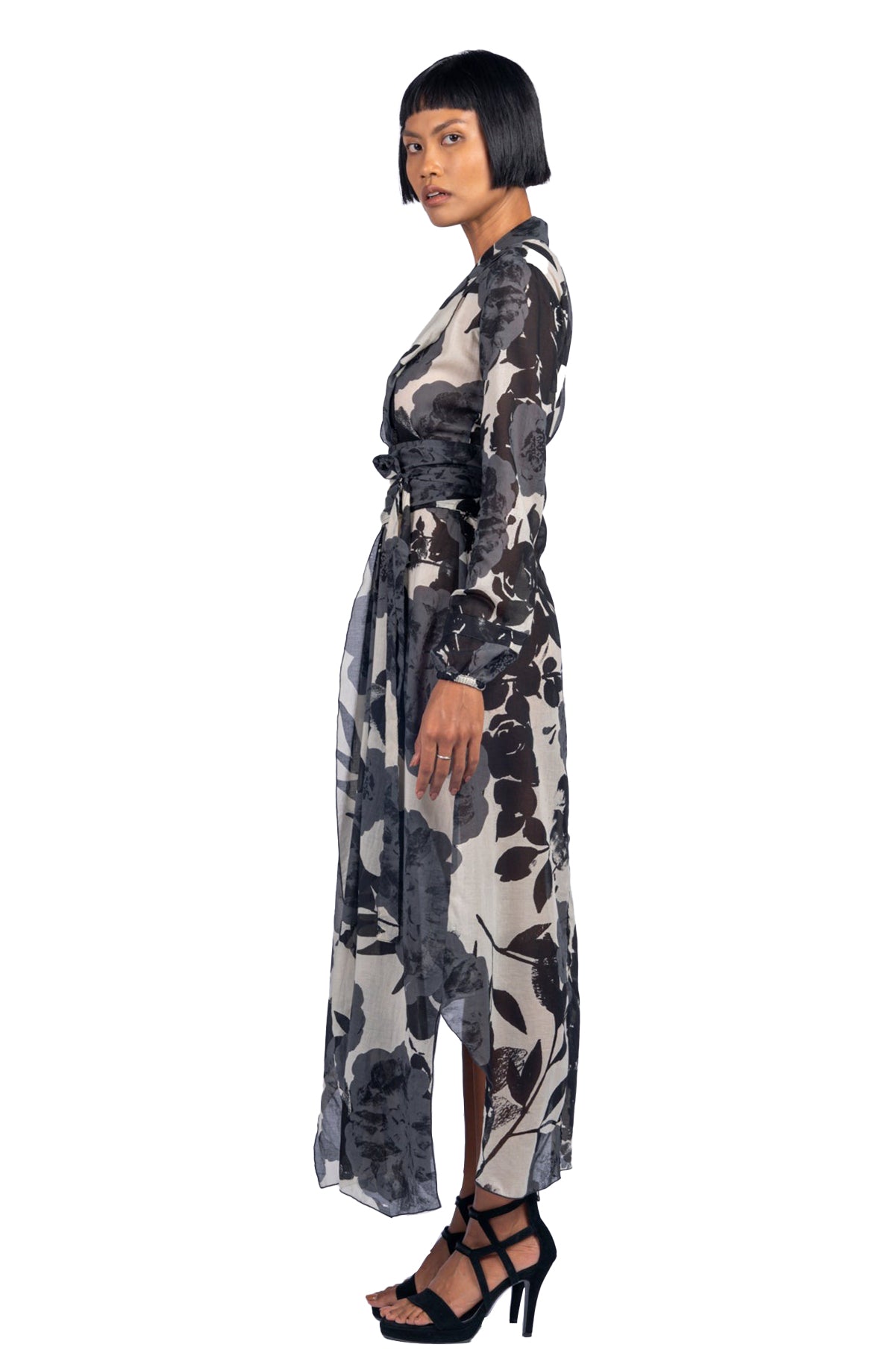 Manteau long en coton Prince