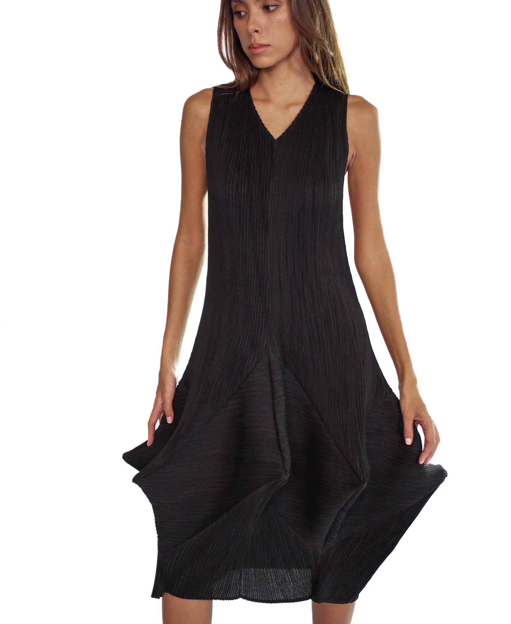 Donna Pleated Dress