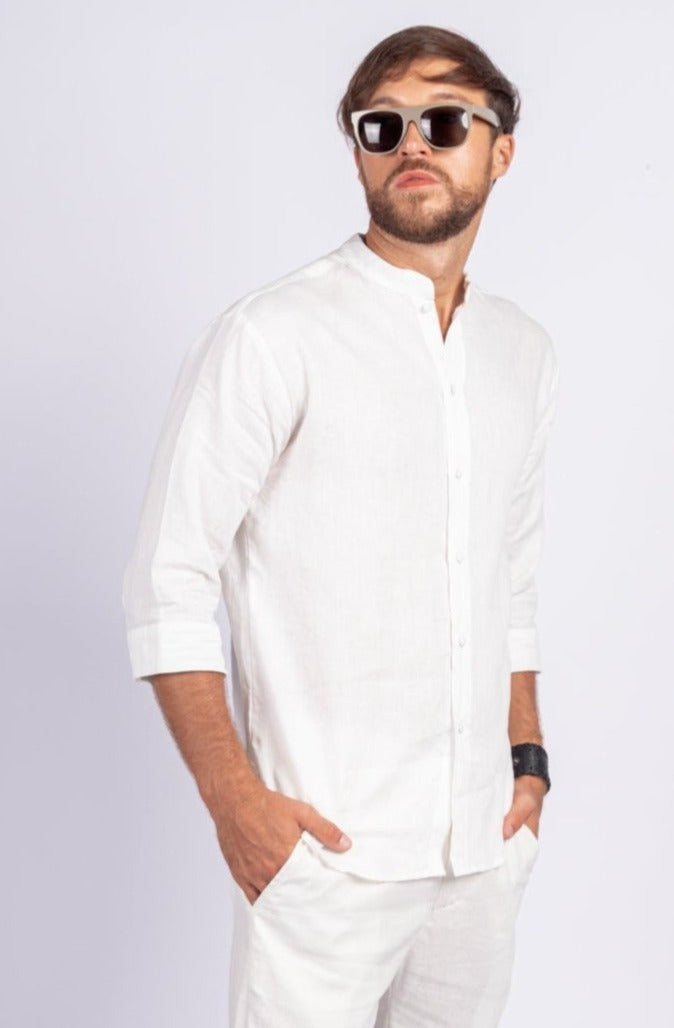 Chemise en lin Clovis